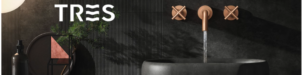 grifería tres banner